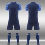 D8118# Football suit for children/adults - Dark blue
