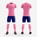 8116# Football training uniform for adults and children - Pink