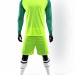 8201#Children/Adult Long Sleeve Football Jersey - Green